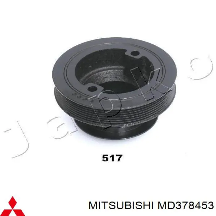 MD378453 Mitsubishi Koło pasowe wału korbowego