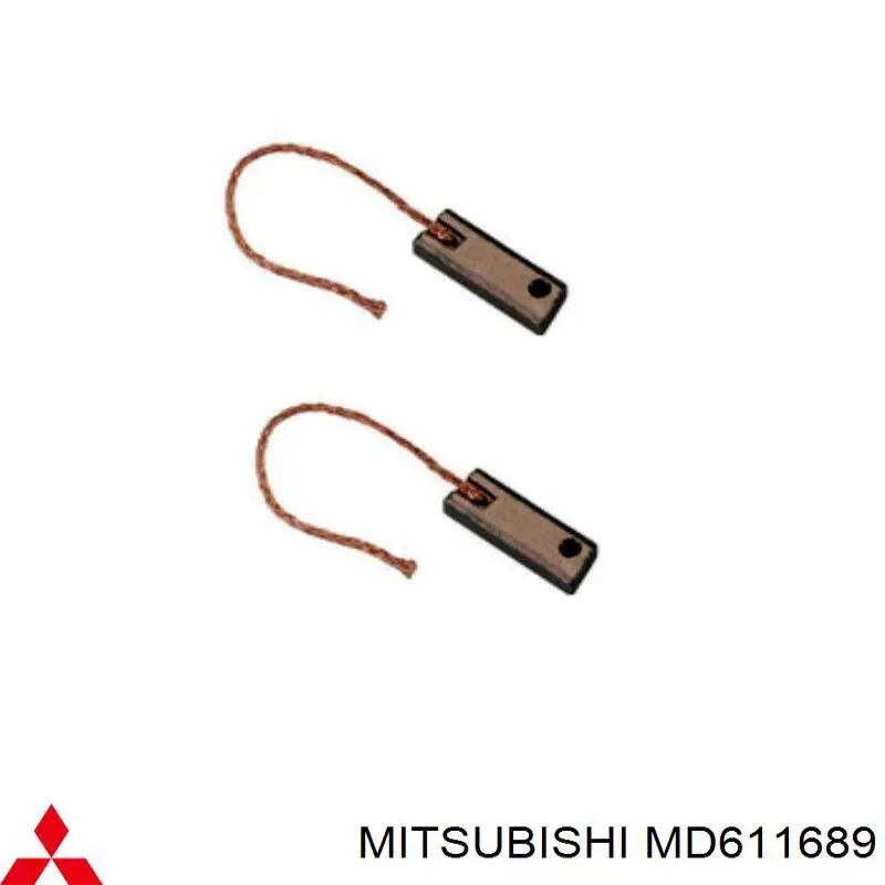 Do koszyka MD611689 Mitsubishi Szczotka alternatora