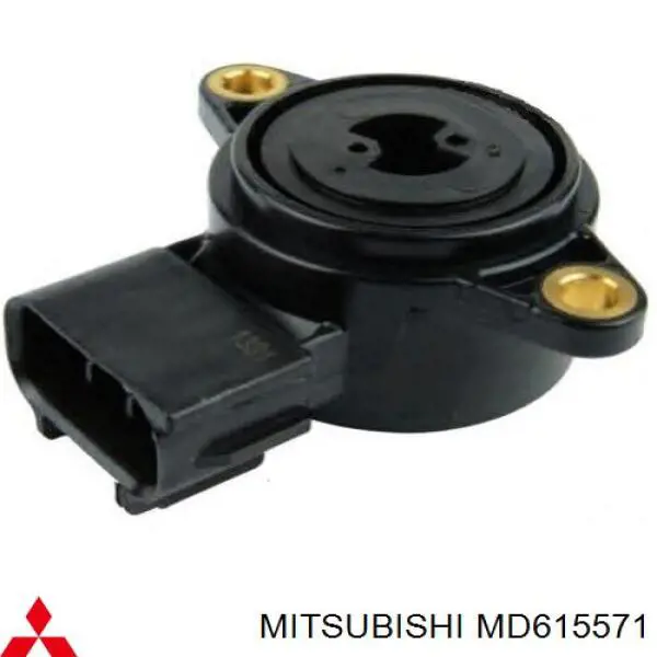 Czujnik położenia przepustnicy (potencjometr) Mitsubishi MD615571 cena, od 28,37 USD