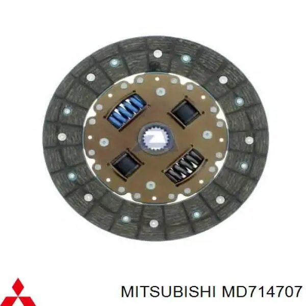 Do koszyka MD714707 Mitsubishi Tarcza sprzęgła