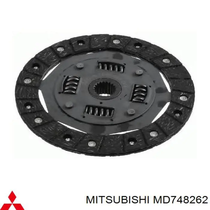 Tarcza sprzęgła Mitsubishi MD748262 cena, od 7,97 USD