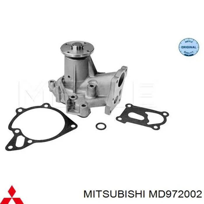 MD972002 Mitsubishi Pompa chłodząca wodna
