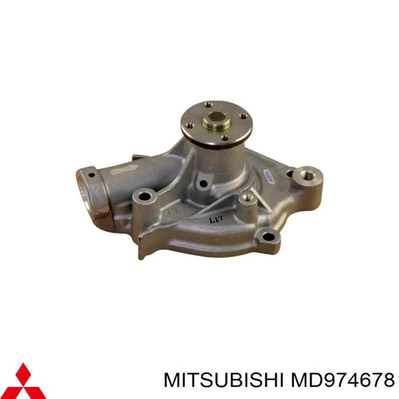 Pompa chłodząca wodna MD974678 Mitsubishi