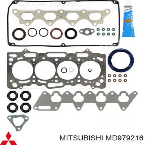 Zestaw uszczelek silnika pełny Mitsubishi MD978241 cena, od 182,34 USD