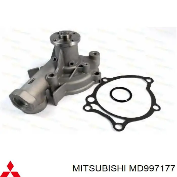 Do koszyka MD997177 Mitsubishi Pompa chłodząca wodna