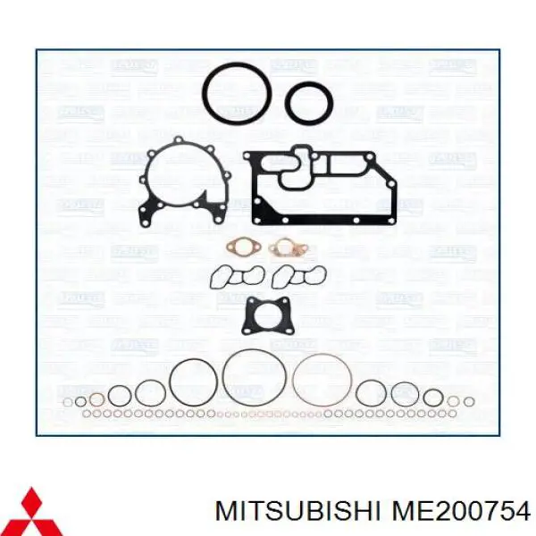 Uszczelka głowicy cylindrów Mitsubishi ME200754 cena, od 43,36 USD