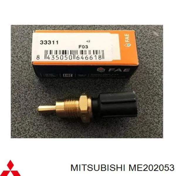 Czujnik temperatury płynu chłodzącego Mitsubishi ME202053 cena, od 11,42 USD