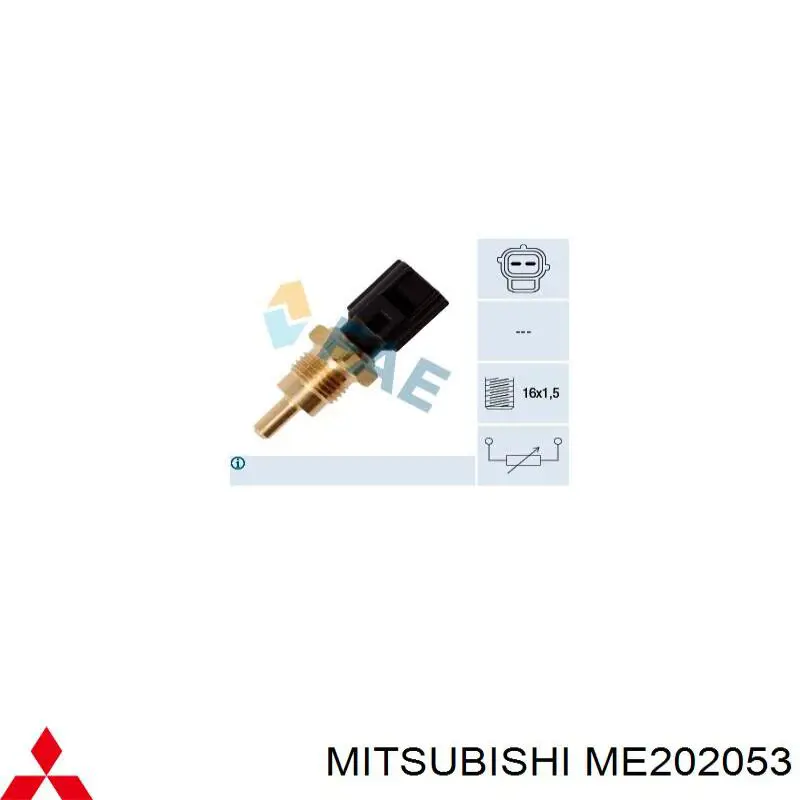 Do koszyka Q2120550 Q-fix Czujnik temperatury płynu chłodzącego