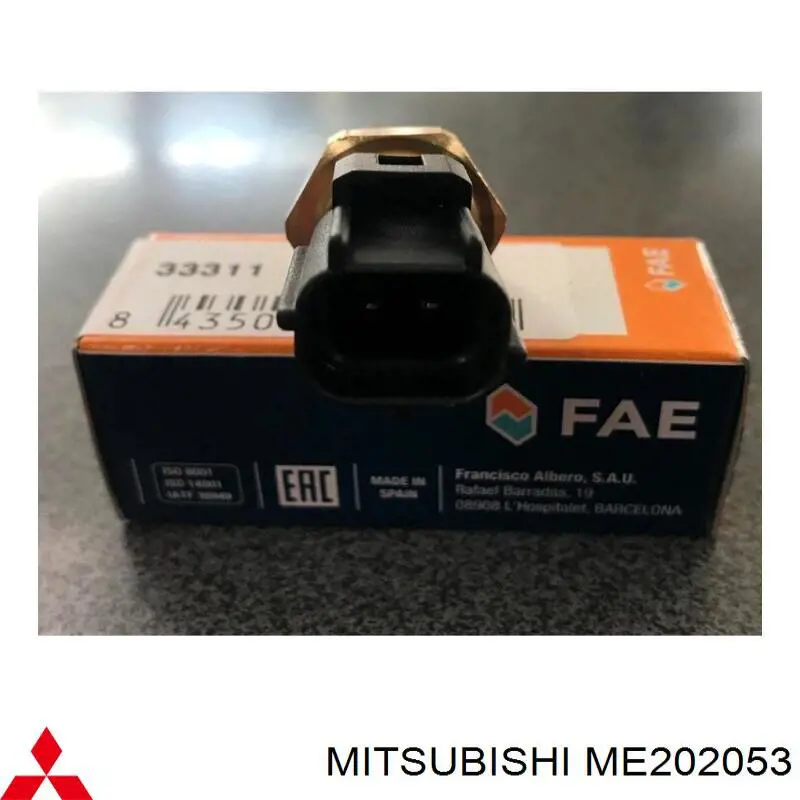 Czujnik temperatury płynu chłodzącego Q2120550 Q-fix