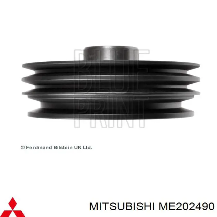 Koło pasowe wału korbowego Mitsubishi ME202490 cena, od 190,43 USD