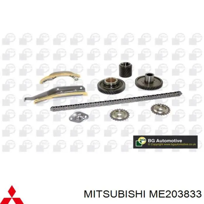 Prowadnica napinacza łańcucha rozrządu Mitsubishi ME203833 cena, od 49,01 USD