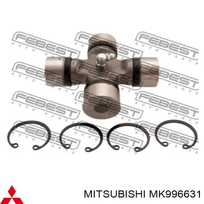 MK996631 Mitsubishi Krzyżak wału Cardana tylnego