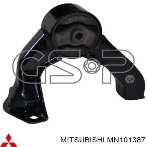 MN101387 Mitsubishi Poduszka (podpora) silnika tylna