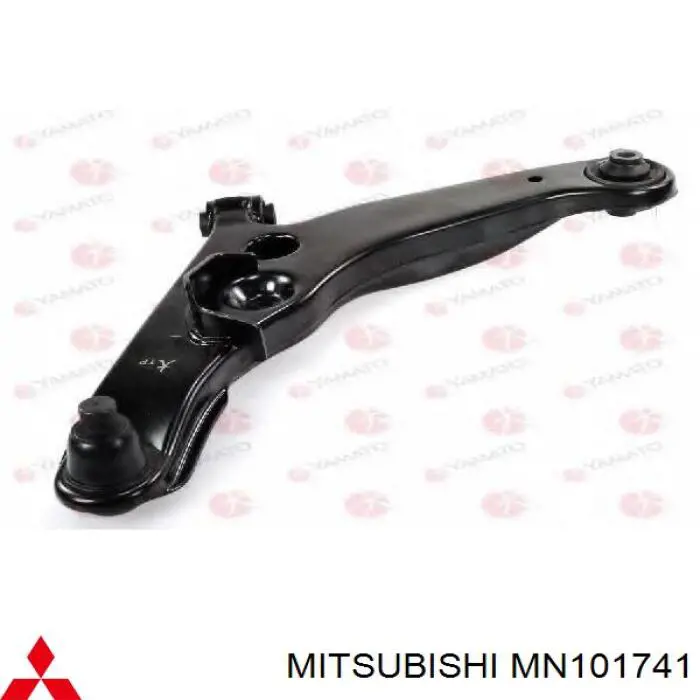 MN101741 Mitsubishi Wahacz zawieszenia przedniego dolny lewy