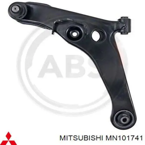 MN101741 Mitsubishi Wahacz zawieszenia przedniego dolny lewy