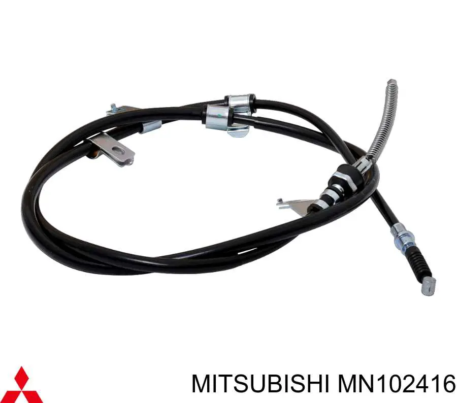 MN102416 Mitsubishi Linka hamulca ręcznego tylna lewa