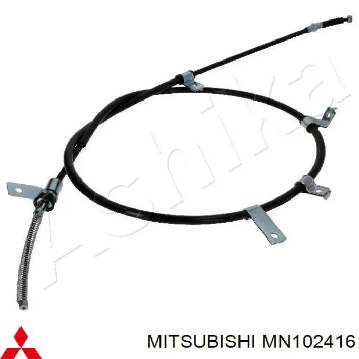 Linka hamulca ręcznego tylna lewa Mitsubishi MN102416 cena, od 43,73 USD