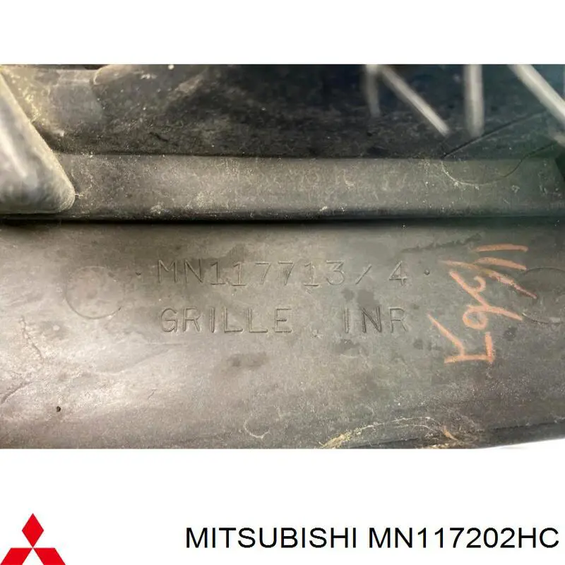 Atrapa chłodnicy MN117202HC Mitsubishi