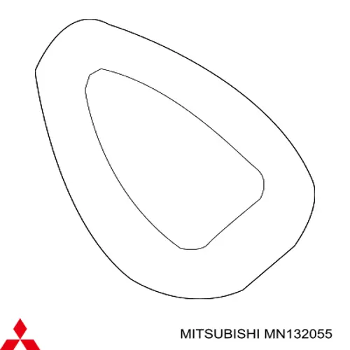 Uszczelniacz końcówki reduktora mostu tylnego Mitsubishi MN132055 cena, od 5,55 USD