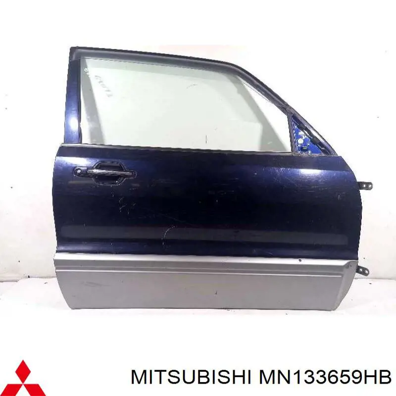 MN133659HB Mitsubishi Zderzak tylny