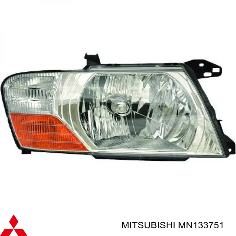 Reflektor lewy Mitsubishi MN133751 cena, od 129,12 USD