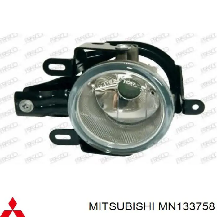 Do koszyka MN133758 Mitsubishi Lampa przeciwmgielna lewa/prawa