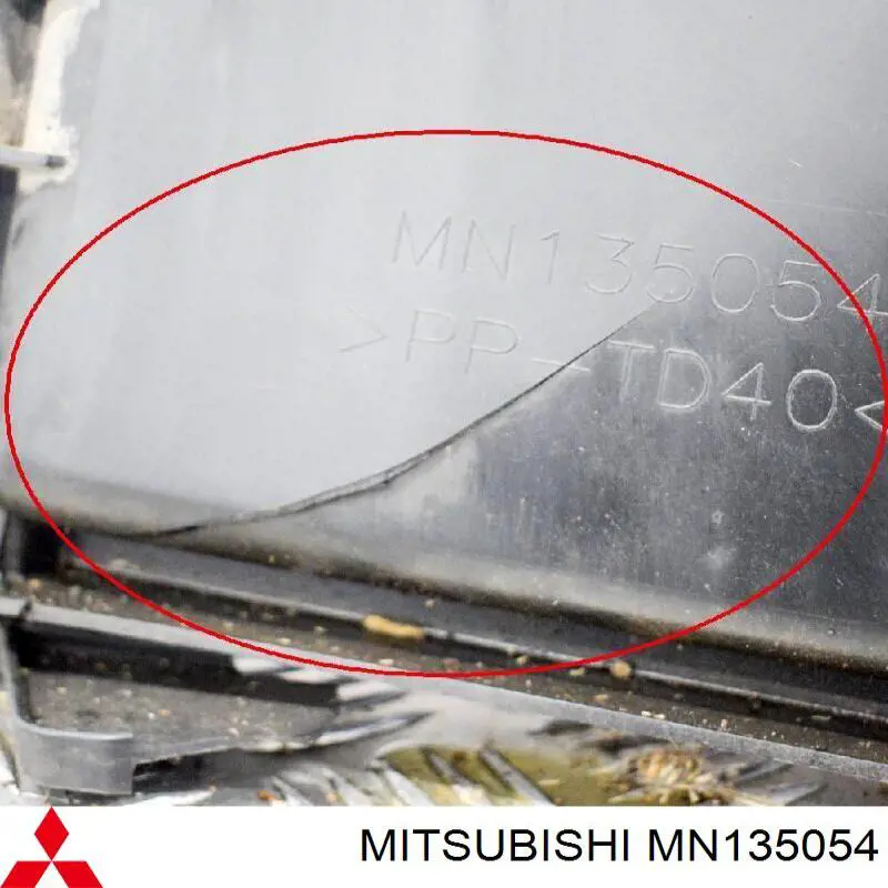 Dyfuzor chłodnicy Mitsubishi MN135054 cena, od 36,32 USD