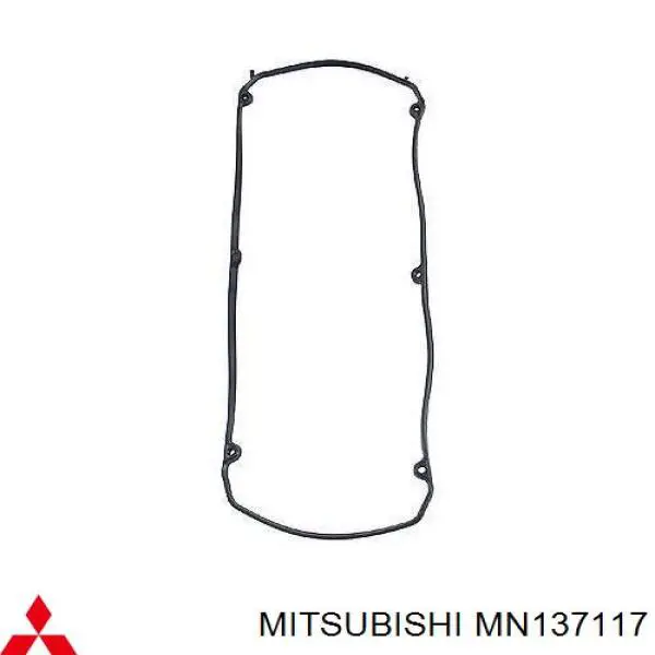 Do koszyka MN137117 Mitsubishi Uszczelka pokrywy zaworowej silnika