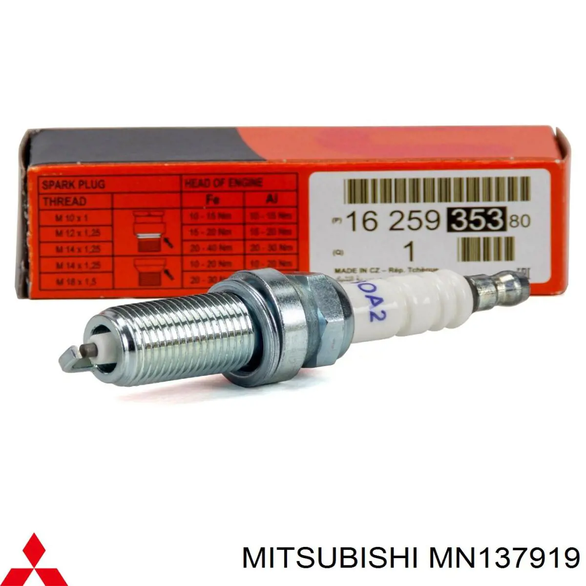 Do koszyka MN137919 Mitsubishi Świeca zapłonowa
