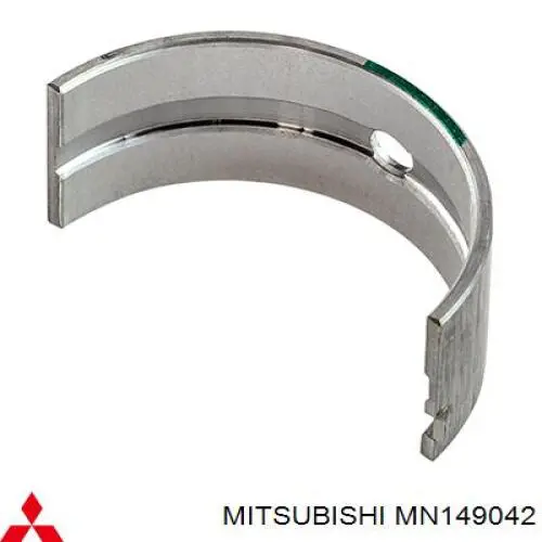 Panewki korbowodowe wału korbowego, zestaw, standardowe (STD) Mitsubishi MN149042 cena, od 12,39 USD