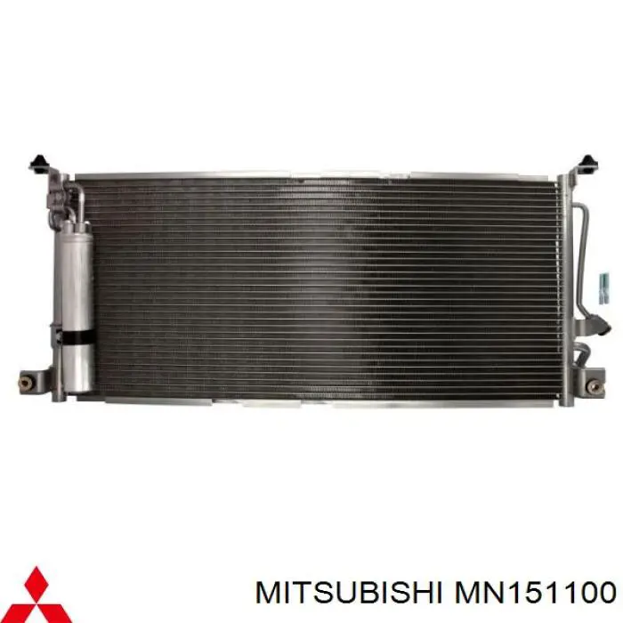 Chłodnica klimatyzacji Mitsubishi MN151100 cena, od 107,87 USD