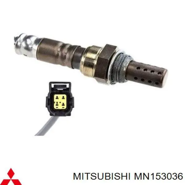Do koszyka MN153036 Mitsubishi Sonda lambda czujnik tlenu przed katalizatorem lewy
