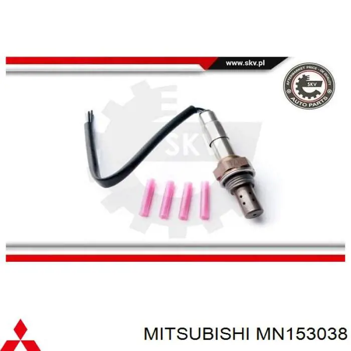 Sonda lambda czujnik tlenu po katalizatorze lewy Mitsubishi MN153038 cena, od 123,63 USD