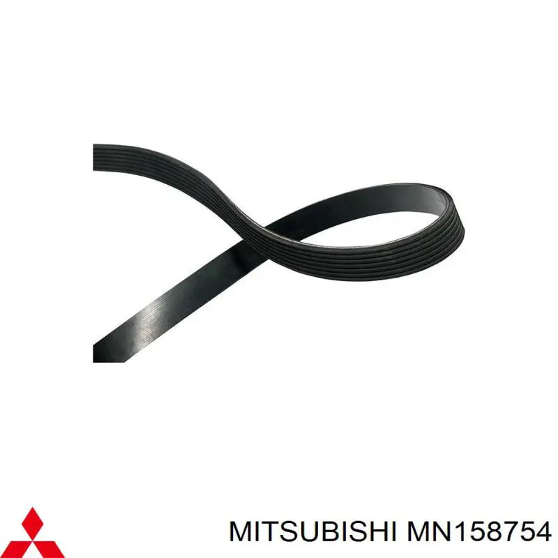 MN158754 Mitsubishi Pas napędowy mechanizmów