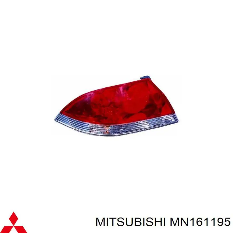 MN161195 Mitsubishi Lampa zespolona tylna lewa