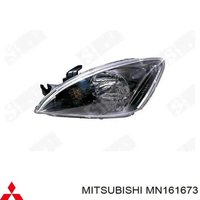 Reflektor lewy Mitsubishi MN161673 cena, od 111,17 USD