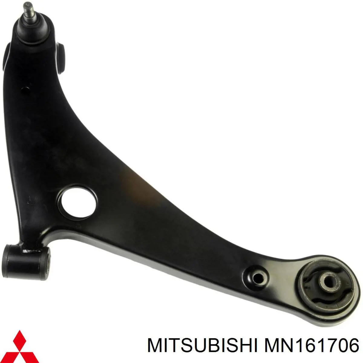 MN161706 Mitsubishi Wahacz zawieszenia przedniego dolny prawy