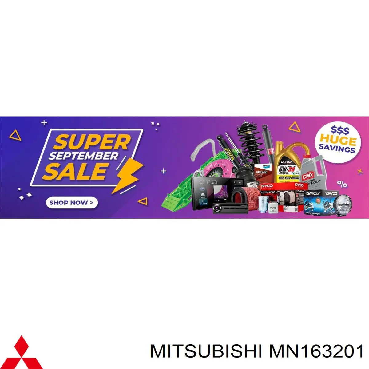 Do koszyka MN163201 Mitsubishi Filtr paliwa