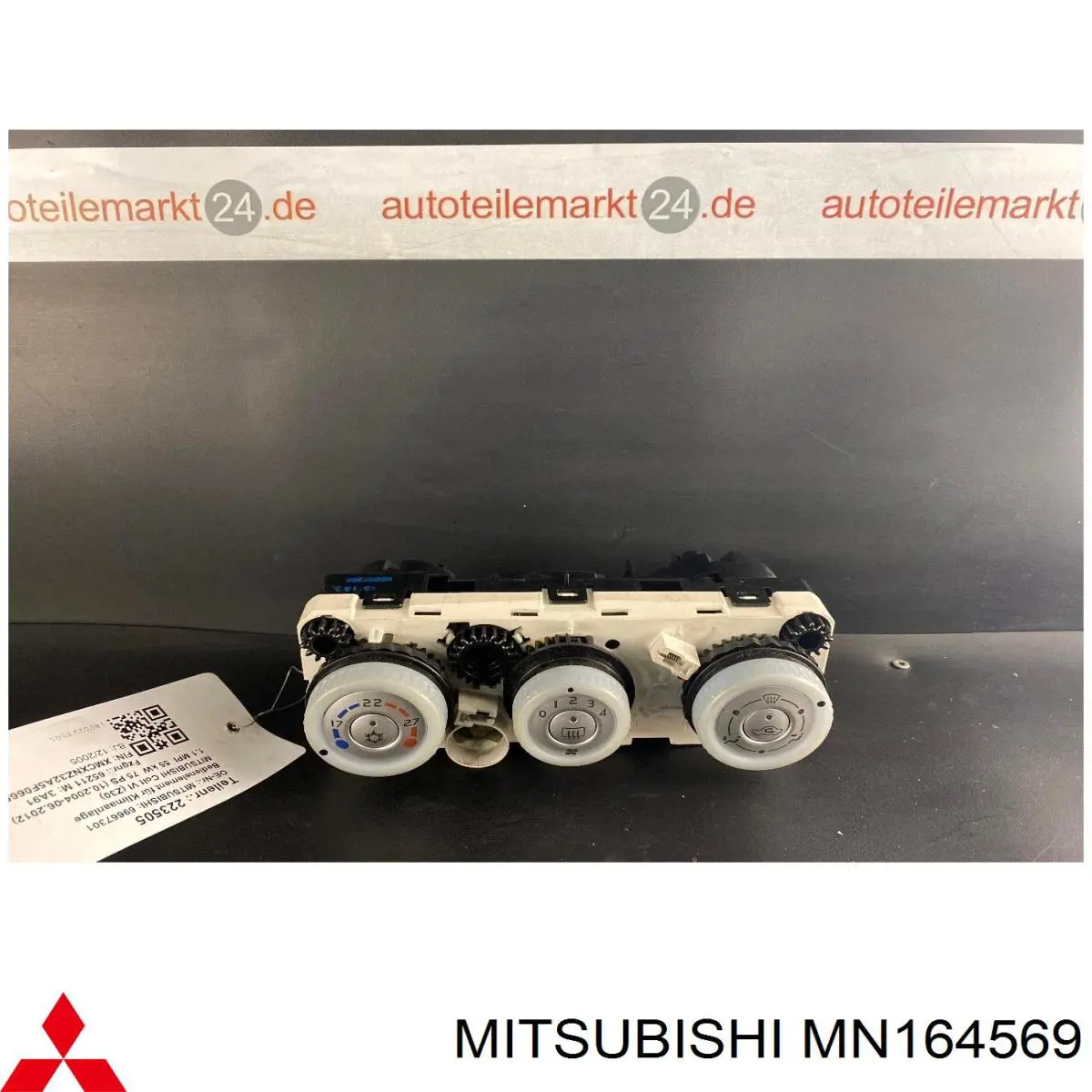 Sterownik trybów ogrzewania/klimatyzacji do Mitsubishi Colt VI Z3A