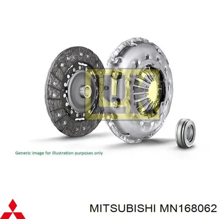 Tarcza sprzęgła Mitsubishi MN168062 cena, od 69,22 USD