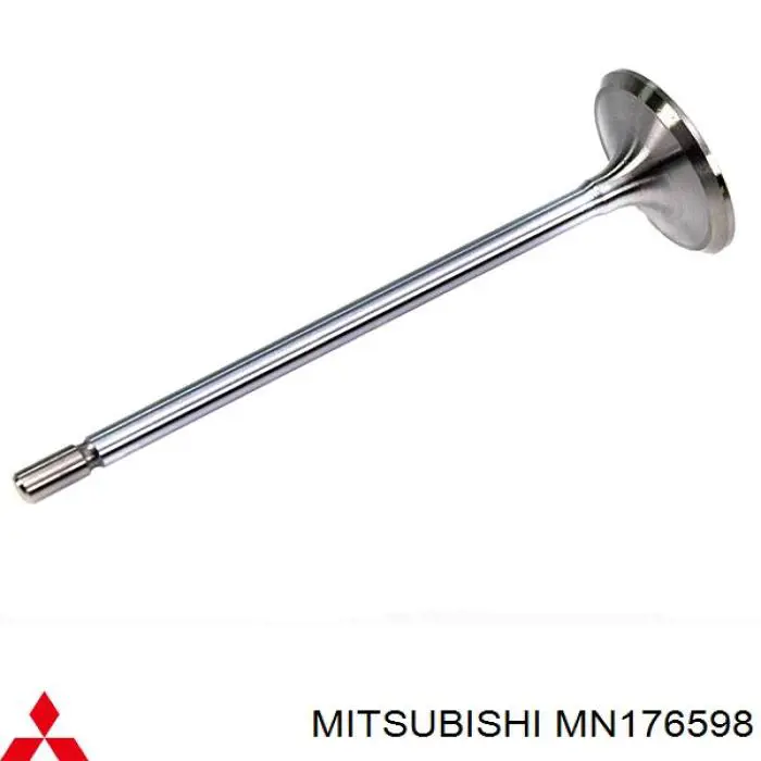MN176598 Mitsubishi Zawór wydechowy