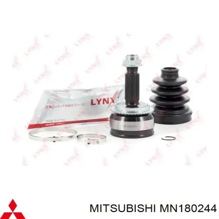 Półoś napędowa przednia prawa do Mitsubishi Outlander I CU