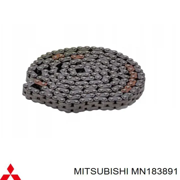 Łańcuch rozrządu Mitsubishi MN183891 cena, od 71,32 USD