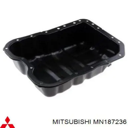 Do koszyka MN187236 Mitsubishi Miska olejowa silnika