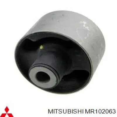 Do koszyka MR102063 Mitsubishi Silentblock tylnego wahacza podłużnego przedni