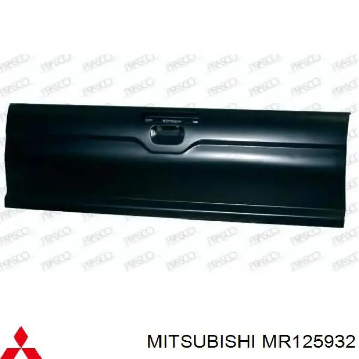 Drzwi tylne (bagażnika 3/5) Mitsubishi L 200 III ulec poprawie (K60, K70) (1996 - 2007) cena, od 478,99 USD