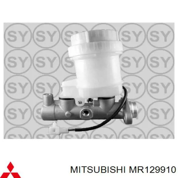 Do koszyka Główny cylinder hamulców Mitsubishi Colt V CJA