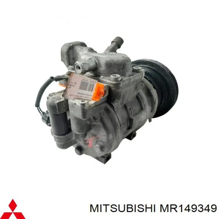 Sprężarka klimatyzacji Mitsubishi Space Wagon II minivan (N3W, N4W) (1991 - 2000) cena, od 150,64 USD