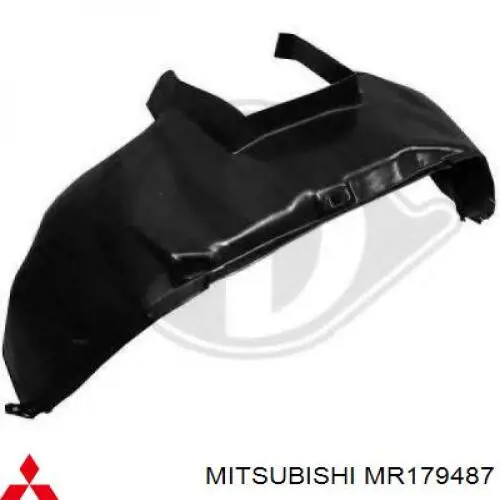 Nadkole błotnika przedniego lewe Mitsubishi MR179487 cena, od 7,21 USD