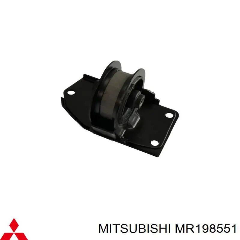 MR198551 Mitsubishi Poduszka (podpora) silnika tylna